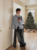 Shay Wide Denim Pants