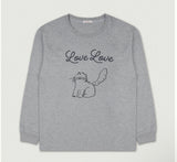 Love Cat Tee [gray]