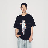 24FW  バイシクルボーイベビーフェイス半袖Tシャツ (OVERSEAS EXCLUSIVE) ブラック