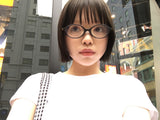 yui retro glasses (8color)