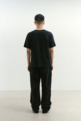 ミックスファブリックm65パンツ (Washed Black)