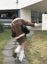 ベルリンウールカラーファーマスタングジャケット