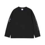 25SS ドロップスターベアロングスリーブTシャツ ブラック