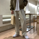 ワンダーランドコットントンタックバンディングワイドパンツ