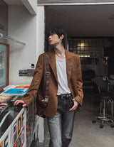 ハロー スエード ブレザー