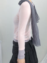soft-flower lace pouch