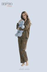 Blue Moon Leopard Four Seasons Pajamas