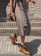 Fresh Pintuck Bermuda Pants
