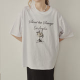 ジェラートグラフィックオーバーサイズTシャツ
