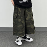 camo コットンスカートパンツ
