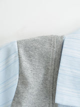Alessa Layered Collar Slim Top