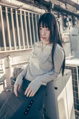 シルバーネックレス (ハギング)
