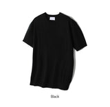 RIB ROUND MUSCLE FIT KNIT