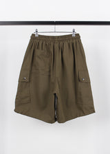 BALLOON CARGO HALF PANTS