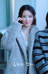 [(G)I-DLE Shuhua Necklace] Mystique Butterfly Layered Necklace - Silver color