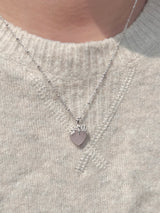 Seraphim Necklace(Pink,Opal)