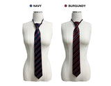 High Teen color combination striped auto tie (2 colors)