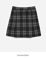 Checked mini skirt