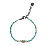 karen silver knot bracelet 