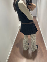 レディンフローラブーツカットパンツ (2color)