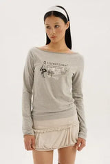 Marlene tee - gray