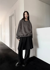 CROP TURTLE HOODIE