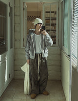 Dyed Parachute Cargo Pants