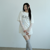 KIRIGIRL ボクシーTシャツ _IVORY