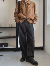 キューバックペインティングデニムパンツ