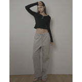 COTTON CANDY PANTS-LIGHT GRAY