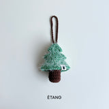 [MADE] Étang リップバームキーリング | クリスマスツリー