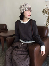 Freon Wool Round Cardigan