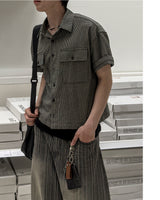 Morin Double Crop Check Shirt