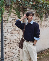 Kaito Cable Loose Fit Knit