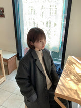 [Unisex] ビヒュオーバーシングルコートジャケット