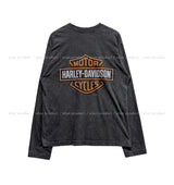 Harley ピグメントセミクロップロングスリーブ