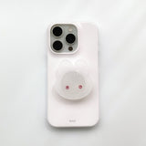 [MADE]ミルキーホワイトスマホケース (magsafe & matte hard)