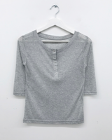 イッツシアーヘンリーネックスリーブレスTシャツ (4color)