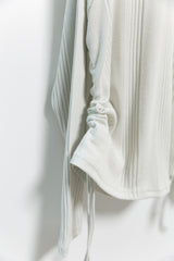 oblique button hood top(3colors)