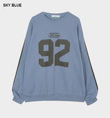(UNISEX) 92トラックオーバーフィットスウェットシャツ