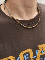 Sand Stone Necklace (BEIGE)