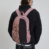 Half String Corduroy Backpack
