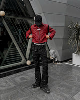 CARGO FLARE PANTS UPSIDE DOWN