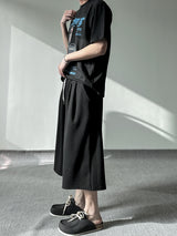 SIO two tuck bermuda sweat pants