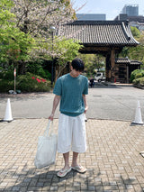 Boucle Open-Knit Summer Sweater