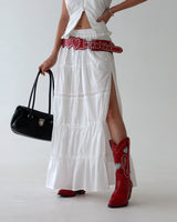 Red Heart Stud Wide Belt