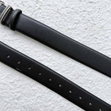 Obsidian Minimal Buckle Belt
