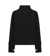 Mock Neck Tee / Black