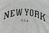  Glife New York Embroidery Overfit Happo Hoodie