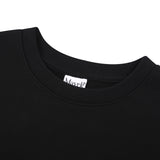 MVR PATCH LOGO SLEEK SWEATSHIRT BLACK
